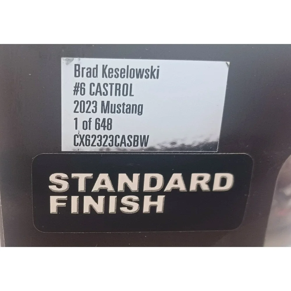 Brad Keselowski 2023 Castrol EDGE #6 Ford Mustang 1:24 RCCA ELITE 1 of 648 NEW